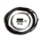 BRAKE CABLE - PREMIUM MTB INNER & OUTER, 1500 & 2800mm Marine grade long life S/S cables,  3000mm Core Lube Linear/Compressionless housing  inc qty 6 Alloy ferrules + Ends & Donuts