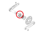 TRP Crank Preload adjuster, suits VISTAR