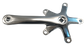 130mm BCD & 170mm Length - Right Crank Arm - Polished Silver Alloy
