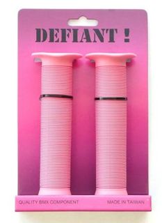 Grips 147mm PINK, Kratton rubber, open end with plugs
