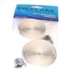 Handlebar Tape EVA-Cushion - WHITE - with CP plug