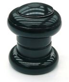 Headset, 1" Alloy Threadless, BLACK, 25.4 x 30 x 27 x 29mm, sealed cartridge bearings