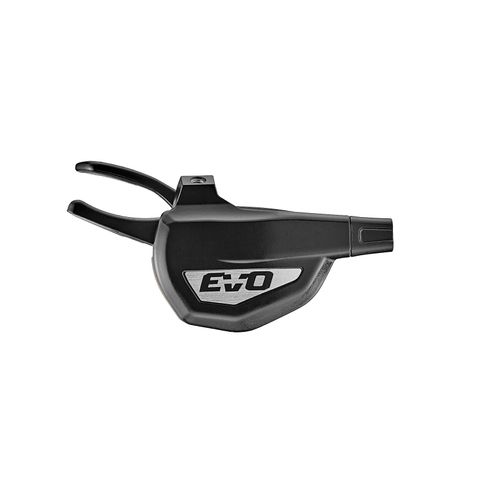 TRP Shift lever SL-M9070-7R EVO, 7 speed, right, w/2400mm shift cable, Black/silver, w/ discrete clamp