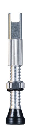 CHEPARK Tubeless  Valves,  L: 40mm, SILVER   qty 2,  lightweight, high-end bike component