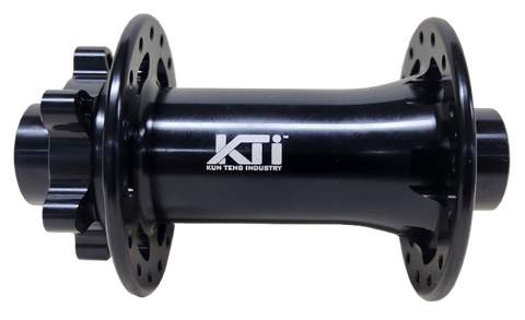 KT Hub - Front 6 Bolt Disc, 32H, BOOST 20 x 110mm, alloy, black