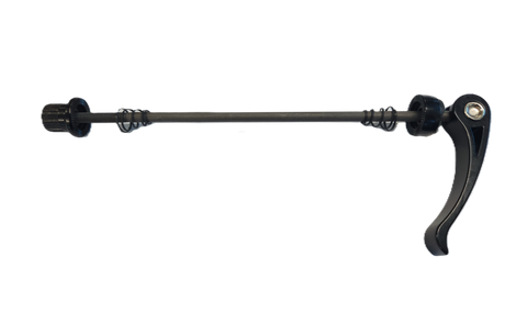 180mm - Rear Q/R Chromoly Skewer, Black