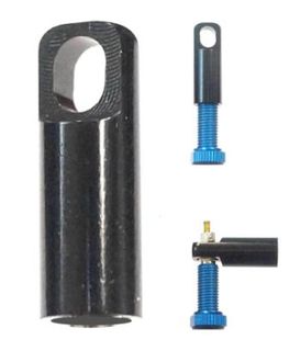 Valve Removal Tool Cap, F/V - Black, Bag of 2