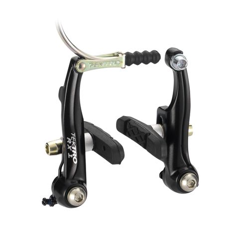 Mini-V Brake set,alloy, black., 85mm arms, for one wheel,  Quality Tektro product