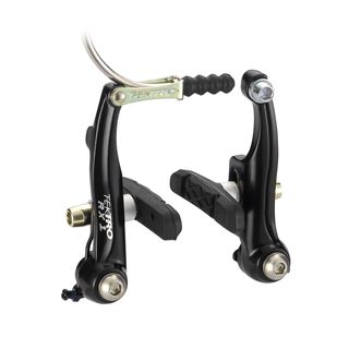 Mini-V Brake set,alloy, black., 85mm arms, for one wheel,  Quality Tektro product