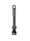Tubeless Valve, Alloy, Oil slick, patent design with extra side hole, 44mm (Sold Individually) FV/PV - Great valve for use with tyre inserts (Integrated valve removal tool in cover)