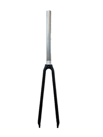700/622 - O.D. 28.6mm, I.D. 25.4mm - Threadless Fork With Chromoly Stem, 34mm Clearance, 55mm Rake