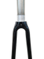 700/622 - O.D. 28.6mm, I.D. 25.4mm - Threadless Fork With Chromoly Stem, 34mm Clearance, 55mm Rake