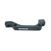 DISC BRAKE ADAPTOR - For Front 180mm or Rear 160mm, PM-IS-R160, BLACK