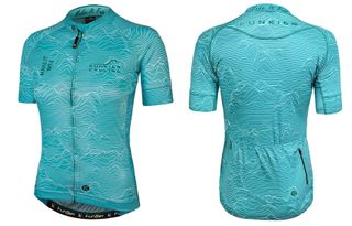 MINT PRO JERSEY  --  Ladies Race Fit, FUNKIER Pro Rossini -- Womens LARGE