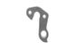 META CNC DERAILLEUR HANGER  - Model 182, Material 6061 T651 Aviation Aluminium, CNC Machined, Silver, RIDLEY (PILO D607)