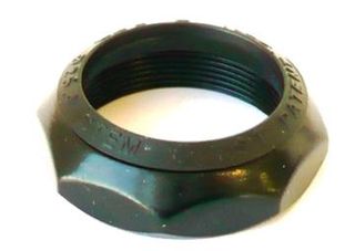 LOCK NUT HEADSET 25.4 BLACK