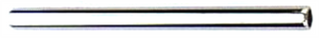 SEATPOST STRAIGHT 22.2MM X 430MM STEEL - CHROME