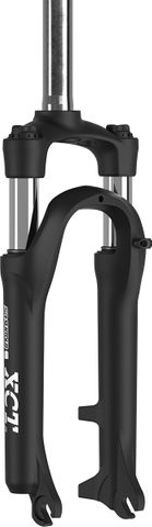 SUSPENSION FORK  20, XCT-JR-L DS 20", travel: 63mm, 9x100mm, COIL SPRING w/Preload adjuster, alloy crown/steerer 1-1/8" stem L:300mm, post mount for 160mm rotor Matt Black