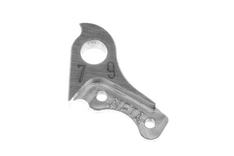 META CNC DERAILLEUR HANGER  - Model 79, Material 6061 T651 Aviation Aluminium, CNC Machined, Silver, NORCO (PILO D285)