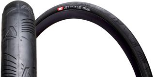 "NEW"  -  700 x 28C | 28-622 | IRC Jetty Plus | Black Urban Road Tyre | Folding Bead