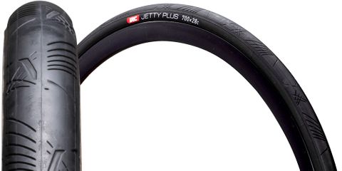 "NEW"  -  700 x 28C | 28-622 | IRC Jetty Plus | Black Urban Road Tyre | Folding Bead