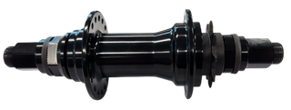 `A NEW ITEM - Hub 9T Driver Nutted Black 36H (4 sealed bearings OLD 110mm) 14mm axle
