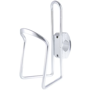 BIDON CAGE - Tour Series, Alloy, Handlebar Mount, Silver, Fits Bars 22.2