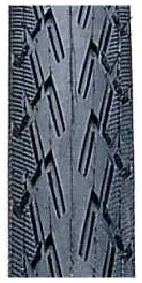 TYRE  26 x 1.75 BLACK, City, Touring, commuter tread (47-559)