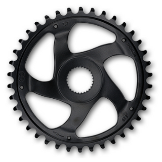 Chainrings Bosch Gen4, 11/128" x 38T Quality KMC product - Direct Mount 50mm chainline