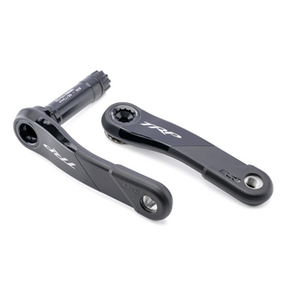 "NEW" - TRP Crank CK-M9070, carbon, L:165mm /83/104.5/107, (DH), black/silver