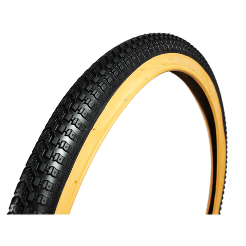 TYRE  -  BMX 20 x 1.75 BLACK/GUM WALL (Like Snake Belly)