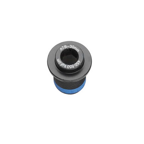 "NEW" - Crank Bolt M18 - Bolt ED Black 30mm