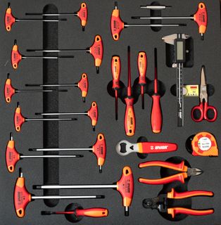 "NEW" - Unior Professional Tray GENERAL TOOLS, qty 22 tools in total - workshop starter set   629833  quality guaranteed