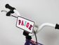"NEW" - NAME PLATE - for kids bike