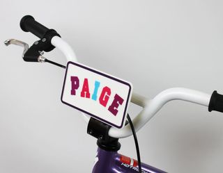 "NEW" - NAME PLATE - for kids bike