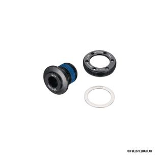 "NEW" - Crank Bolt - ME Alloy Bolt M17 Anod Black,QR-17