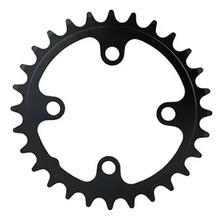 "NEW" - CHAINRING - MTB "FSA STEEL", 24T, Black - 68mm BCD, 4 Hole for 10 Spd