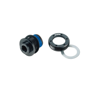 "NEW" - Crank Bolt Self-Ext. Crank Bolt for Road Megaexo M18 Black,QR-8A, 390-2060