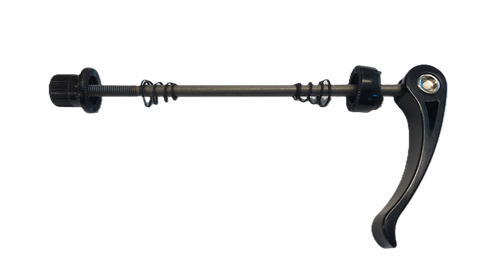 135mm - Front Q/R Chromoly Skewer, Black