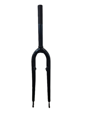 26" - O.D. 28.6mm, I.D. 25.4mm - Threaded Steel MTB Fork With Pivots, 70mm Clearance