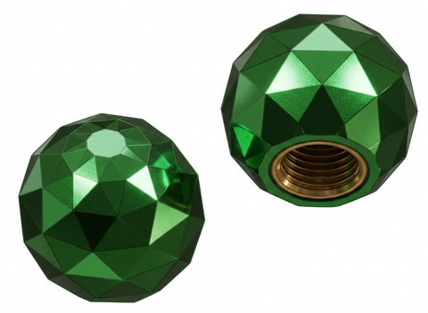 A/V Cap - Disco Ball, Green, Sold Individually