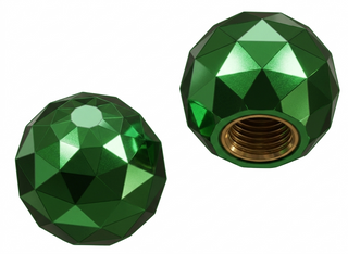A/V Cap - Disco Ball, Green, Sold Individually