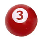 A/V Cap - #3, Red, Sold Individually, CB-2910