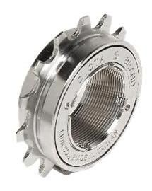 FREEWHEEL - 1/8" x 14T, DICTA "four notch release" CNC Machined, SILVER