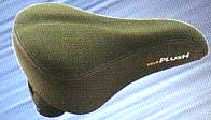 Saddle, Ladies Touring, Emerald Top, Double Density, Dual Coil Springs with Clamp, 190mm x 210mm, BLACK, Quality Velo manufactured product
