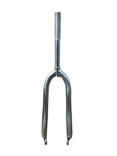 24" - O.D. 25.4mm, I.D. 22.2mm - Threaded Silver Fork, 78mm Clearance
