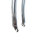 24" Fork - O.D. 25.4mm, I.D. 22.2mm, Threaded, Silver, 78mm Clearance