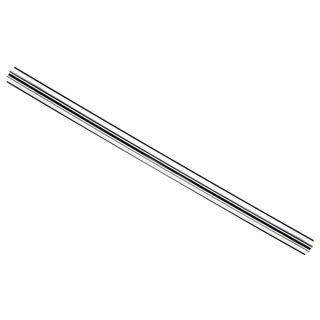 SEATPOST STRAIGHT 22.2MM X 400MM STEEL - CHROME