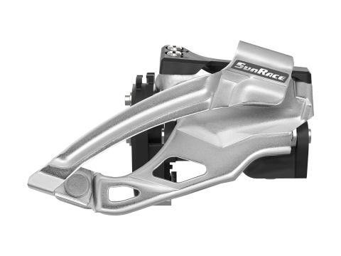 2 x 10 Speed Front Derailleur, 34.9mm - Multi Clamp, Dual Pull, Sunrace