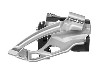 2 x 10 Speed Front Derailleur, 34.9mm - Multi Clamp, Dual Pull, Sunrace